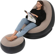 Thickened Flocking Inflatable Sofa Set