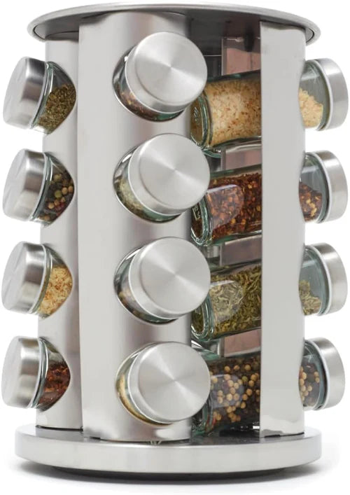 Revolving 16 Jar Spice for kitchen