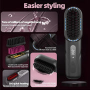 Straight Hair Comb rechargeable