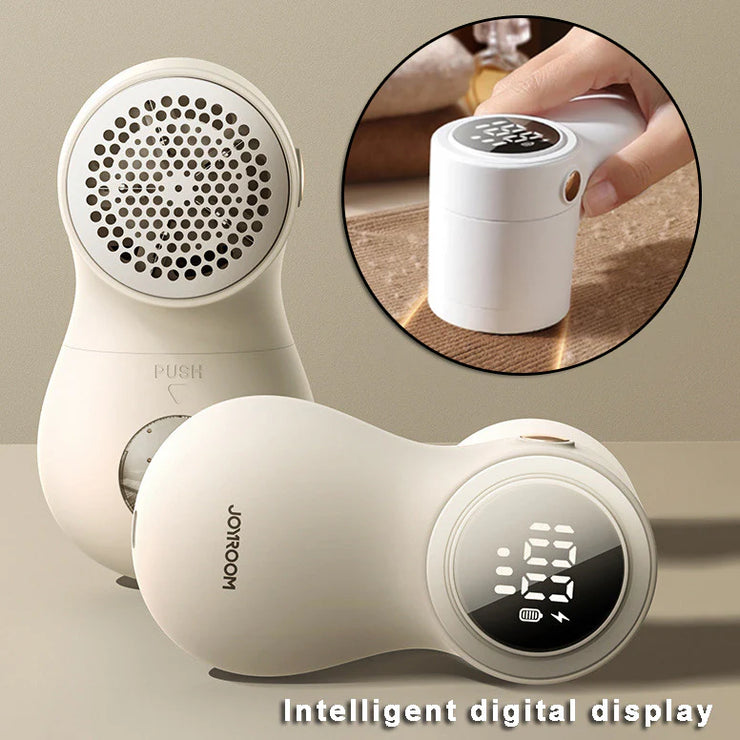 Electric Lint Remover & Hairball Trimmer with LED Display, USB Charging