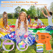 Bubble Gun Machine for Kids