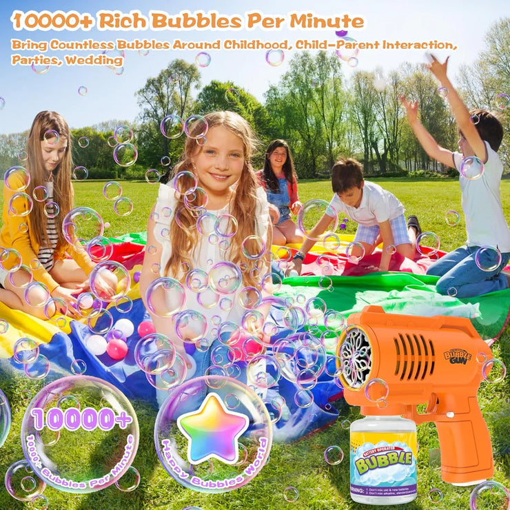 Bubble Gun Machine for Kids