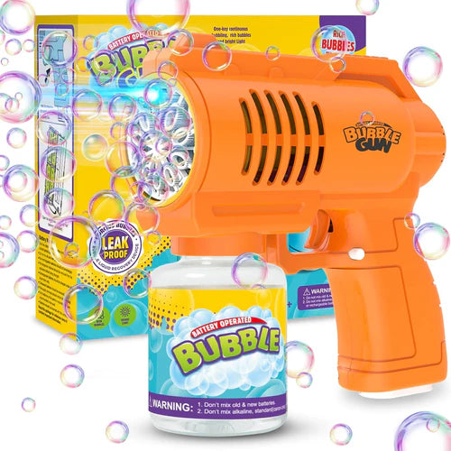 Bubble Gun Machine for Kids