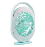 Rechargeable Fan with LED Light