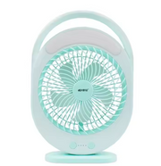 Rechargeable Fan with LED Light