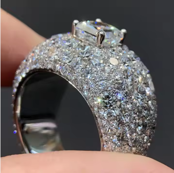 Grown Diamond Ring