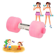 Small water dumbbells for fitness and yoga