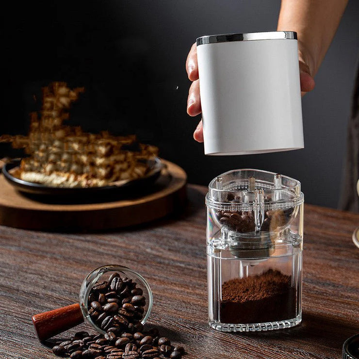 Electric Coffee Bean Grinder USB Rechargeable