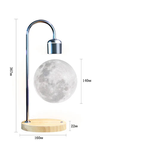 Magnetic Levitation 3D Printed Moon Light